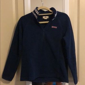 Women’s navy Vineyard Vines Quarter Zip